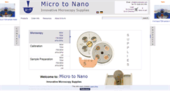 Desktop Screenshot of microtonano.com